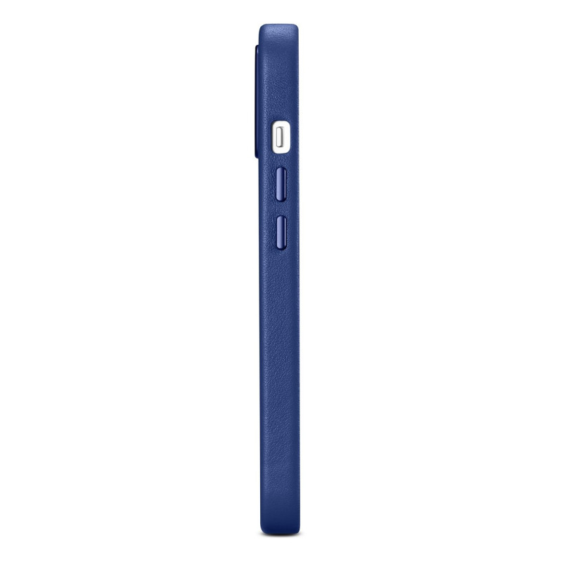 Natūralios odos dėklo dangtelis iPhone 14 Plus MagSafe Case Oda mėlyna