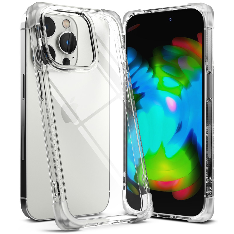 Apsauginis iPhone 14 Pro Fusion Bumper dėklo dangtelis skaidrus