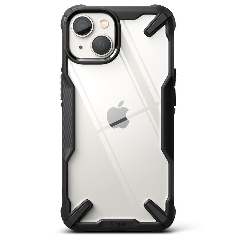 Apsauginis dėklas su dirželio angomis, skirtas iPhone 14 Plus 6,7" FUSION X BLACK