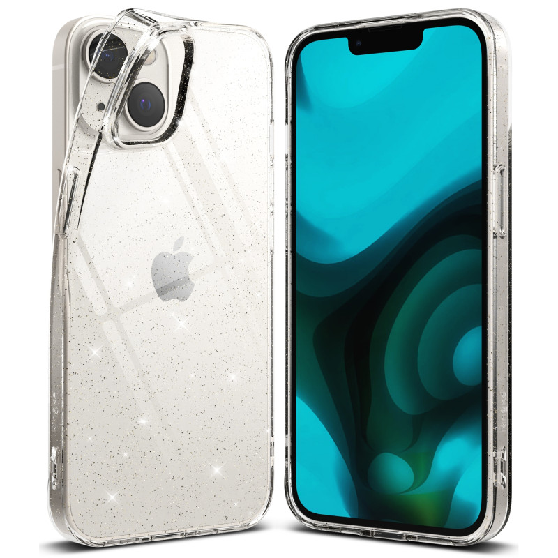 
Plonas gelio dėklas, skirtas iPhone 14 Plus 6,7" AIR GLITTER CLEAR
