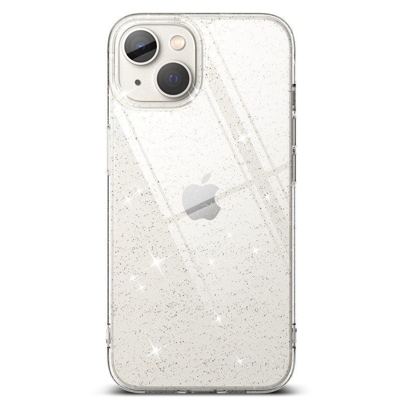 Plonas gelio dėklas, skirtas iPhone 14 Plus 6,7" AIR GLITTER CLEAR