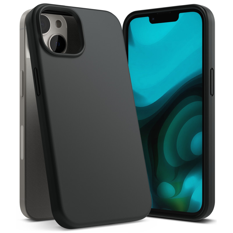 Lankstus silikoninis dėklas iPhone 14 Plus 6.7& 39 & 39 SILICONE BLACK
