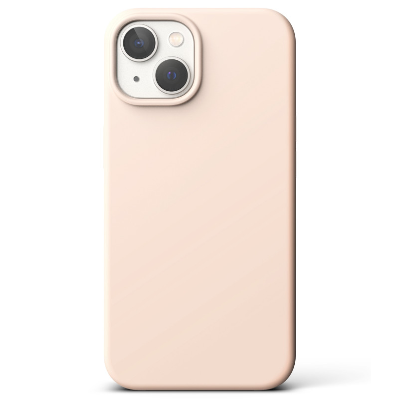 Lankstus silikoninis dėklas iPhone 14 Plus 6.7& 39 & 39 SILICONE PINK SAND