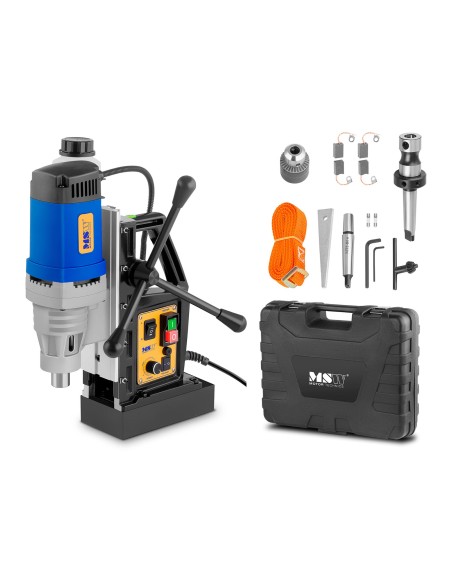 Magnetinis grąžtas su magnetine pėdele + lagaminas 1380W MSW-MD32-PRO Magnetinis grąžtas su magnetine pėdele + lagaminas 1380W MSW-MD32-PRO