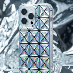
Dėklas, dangtelis iPhone 14 Pro, galinis dangtelis, Miya Series lazerinė spalva
