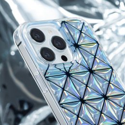 
Dėklas, dangtelis iPhone 14 Pro, galinis dangtelis, Miya Series lazerinė spalva
