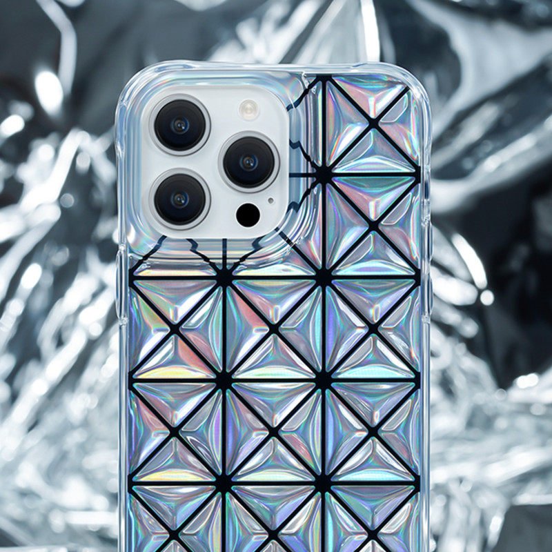 Dėklas, dangtelis iPhone 14 Pro Max, galinis dangtelis, Miya serijos lazerinė spalva