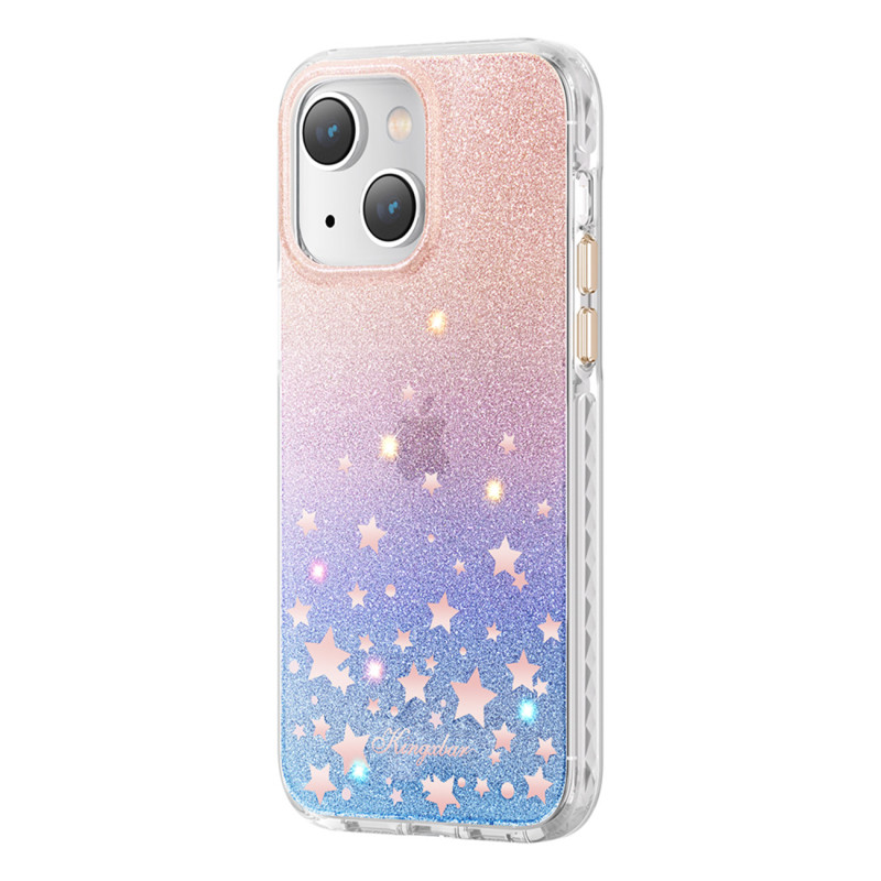 
iPhone 14 Heart Star serijos ZODIAC dėklas su žvaigždėmis
