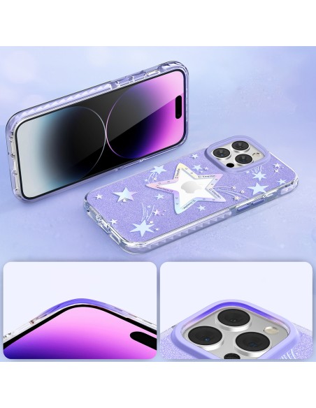 iPhone 14 Plus Heart Star serijos PURPLE STAR žvaigždės dėklas
 
iPhone 14 Plus Heart Star serijos PURPLE STAR žvaigždės dėklas