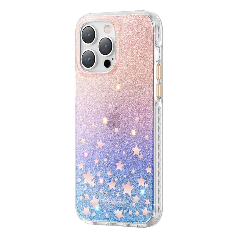 
iPhone 14 Pro Max Heart Star serijos ZODIAC dėklas su žvaigždėmis
