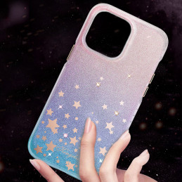 
iPhone 14 Pro Max Heart Star serijos ZODIAC dėklas su žvaigždėmis
