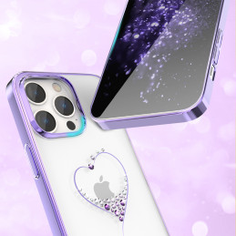 
iPhone 14 Plus dėklas dekoruotas Wish serijos kristalais
