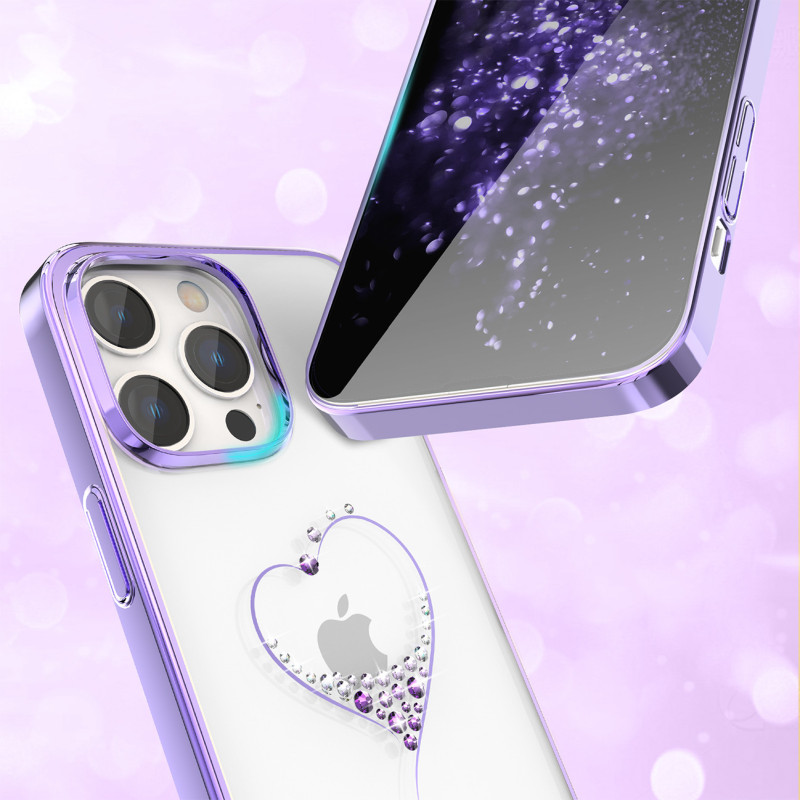 iPhone 14 Pro Max dėklas dekoruotas Wish serijos kristalais