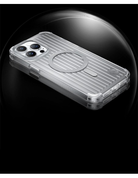 
Magnetinis dėklas iPhone 14 MagSafe PQY Go Out Series juodas
