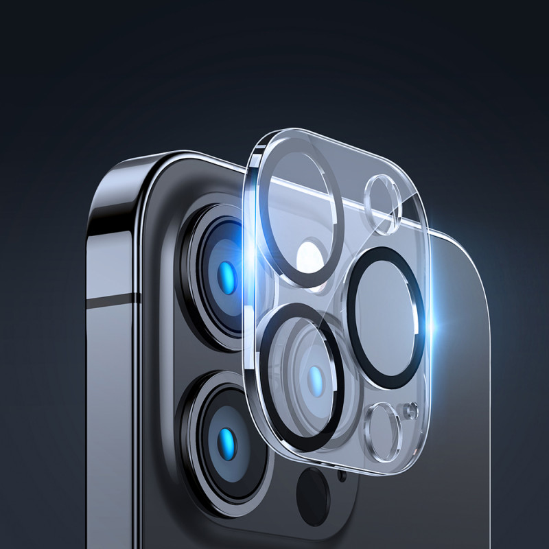 
Apsauginis stiklas fotoaparato objektyvui, skirtas iPhone 14 Pro / Pro Max Mirror Lens Protector
