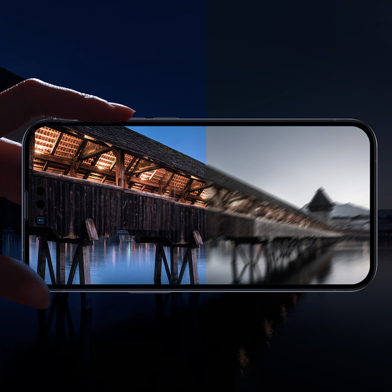 Apsauginis stiklas fotoaparato objektyvui, skirtas iPhone 14 Pro / Pro Max Mirror Lens Protector