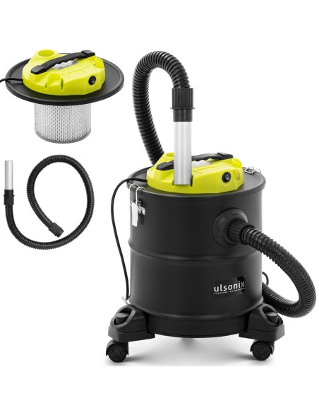 Mobilus židinio pelenų siurblys su HEPA filtru, žarnos ilgis 150 cm 1,2 kW 20 l Mobilus židinio pelenų siurblys su HEPA filtru, žarnos ilgis 150 cm 1,2 kW 20 l