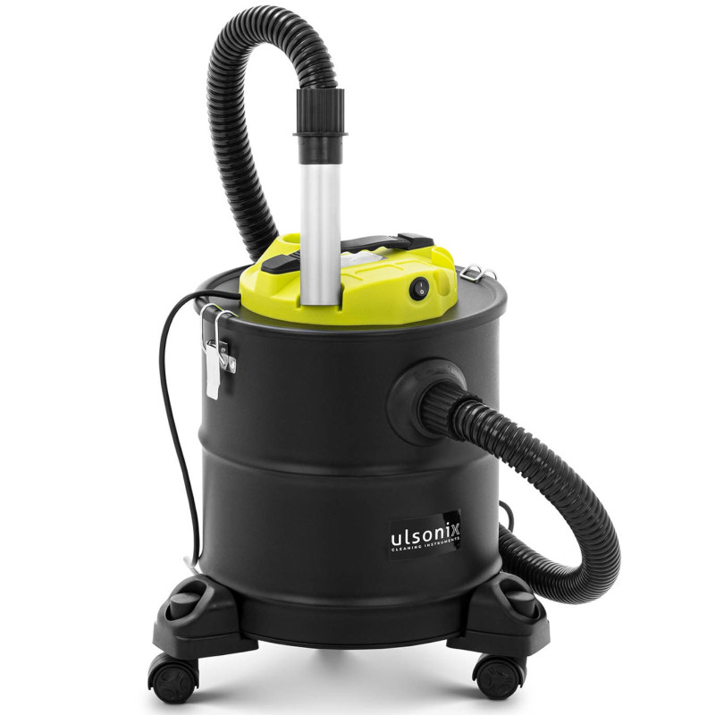Mobilus židinio pelenų siurblys su HEPA filtru, žarnos ilgis 150 cm 1,2 kW 20 l
