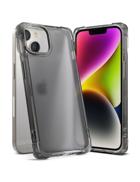 
Patvarus ir patvarus iPhone 14 Plus Fusion Bumper pilkos spalvos dėklas
