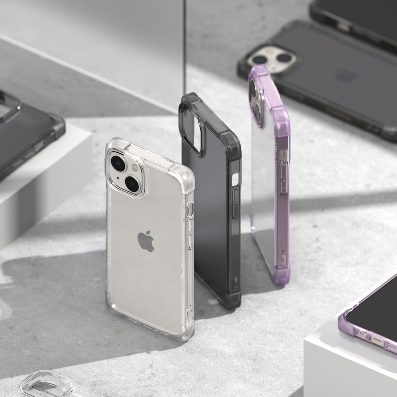 
Patvarus ir patvarus iPhone 14 Plus Fusion Bumper pilkos spalvos dėklas
