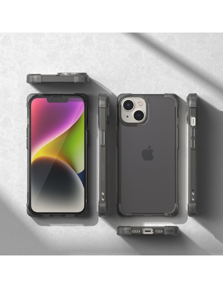 
Patvarus ir patvarus iPhone 14 Plus Fusion Bumper pilkos spalvos dėklas
