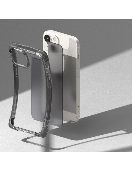 
Patvarus ir patvarus iPhone 14 Plus Fusion Bumper pilkos spalvos dėklas
