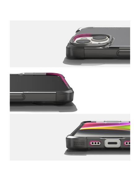 
Patvarus ir patvarus iPhone 14 Plus Fusion Bumper pilkos spalvos dėklas
