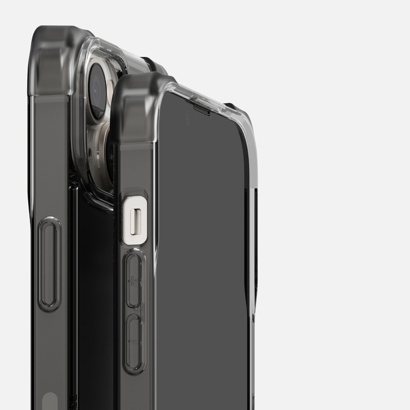 
Patvarus ir patvarus iPhone 14 Plus Fusion Bumper pilkos spalvos dėklas
