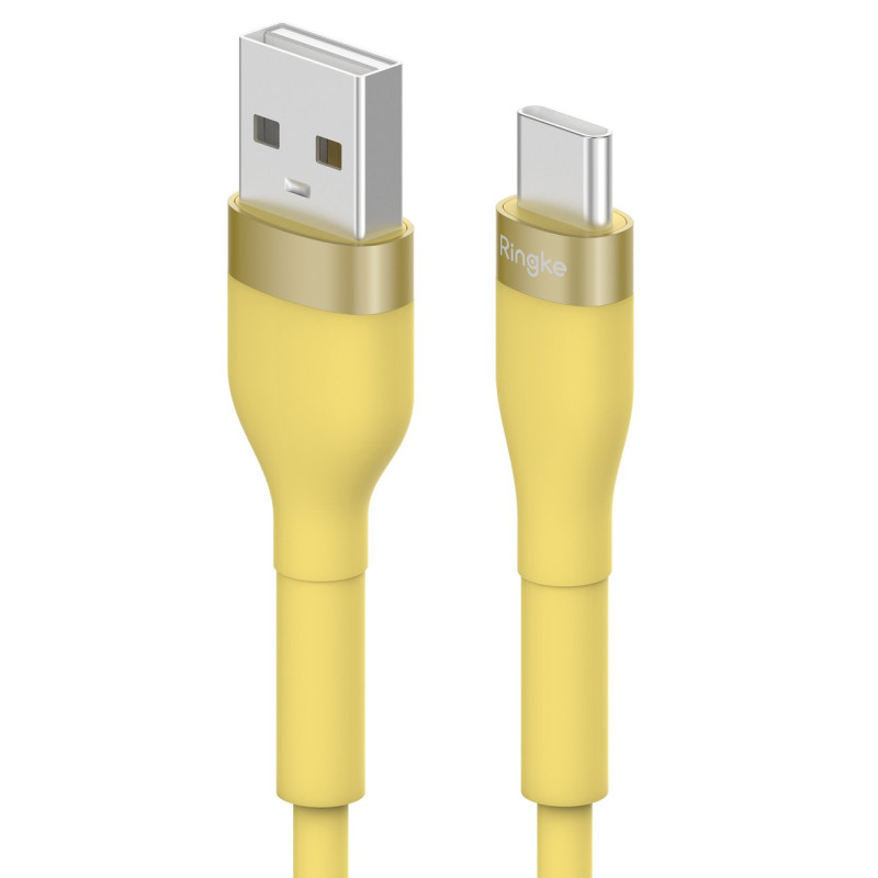 Kabelis USB-A - USB-C 480Mb/ s 12W 2m geltonas
Kabelis USB-A - USB-C 480Mb/ s 12W 2m geltonas