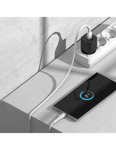 
Kabelis USB-A - USB-C 480Mb/ s 12W 2m geltonas
