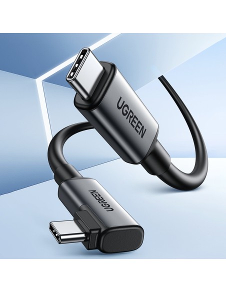Kampinis USB-C laidas su palaikymu Oculus Quest 2 VR akiniams 60W 5m juodas
 
Kampinis USB-C laidas su palaikymu Oculus Quest 2 VR akiniams 60W 5m juodas
