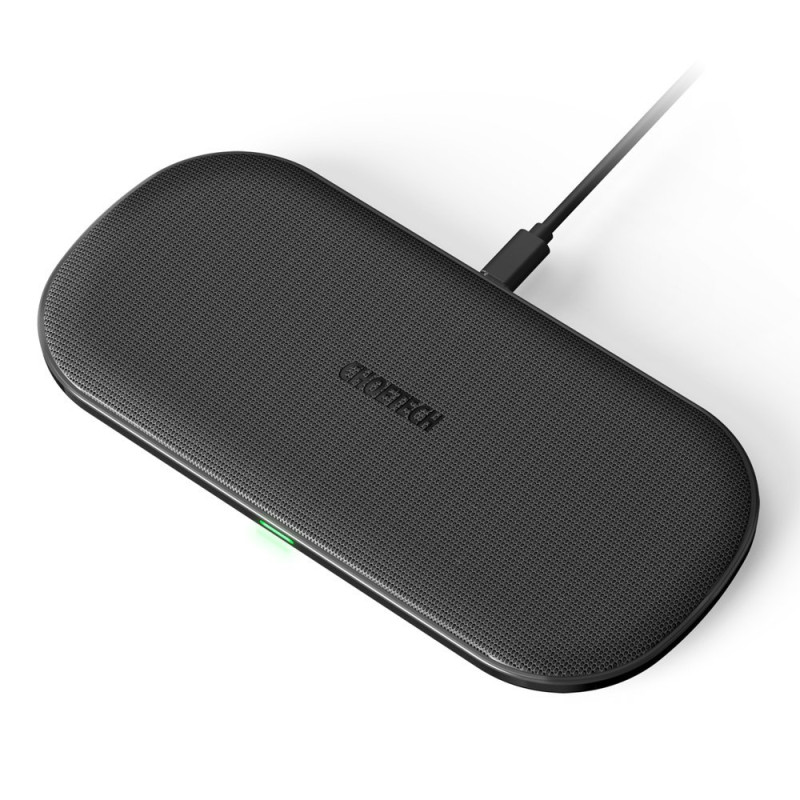 Qi belaidis įkroviklis telefonui ir Airpods 2in1 10W juodas Qi belaidis įkroviklis telefonui ir Airpods 2in1 10W juodas