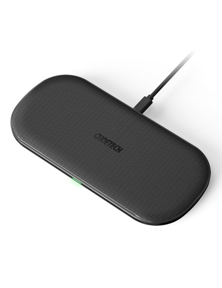 Qi belaidis įkroviklis telefonui ir Airpods 2in1 10W juodas