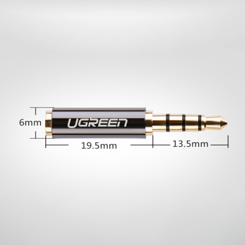 Adapterio garso lizdas 3,5 mm vyriškas lizdas 2,5 mm moteriškas juodas