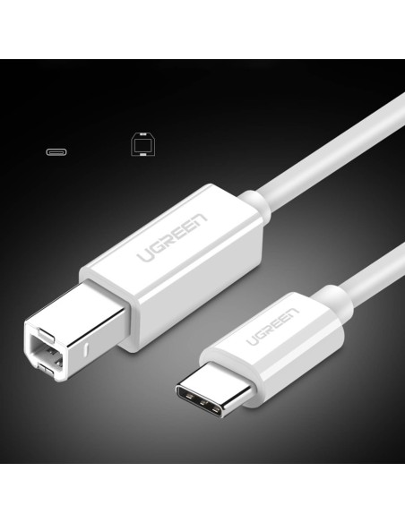 USB-C - USB-B 480Mb/ s spausdintuvo kabelis, 1m, baltas
 
USB-C - USB-B 480Mb/ s spausdintuvo kabelis, 1m, baltas
