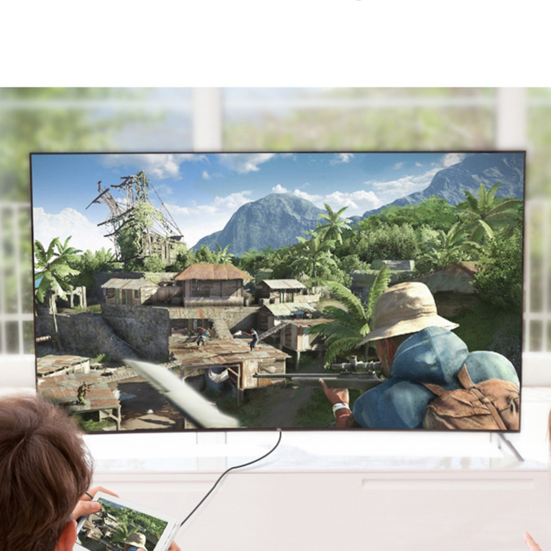 
Micro HDMI - HDMI 4K 60Hz kabelis, 3m, juodas
