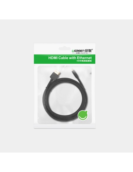 
Micro HDMI - HDMI 4K 60Hz kabelis, 3m, juodas
