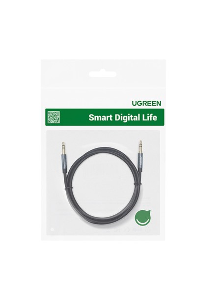 
AUX garso laidas, tiesus minijack kištukas, 3,5 mm, 2 m, mėlynas
