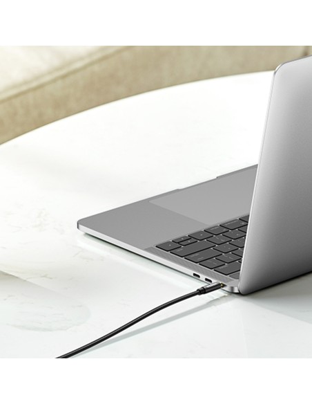 
AUX garso laidas, tiesus minijack kištukas, 3,5 mm, 2 m, mėlynas
