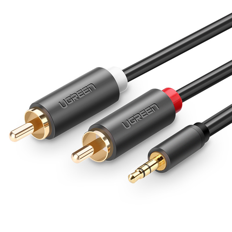 Kabelio garso kabelis 3,5 mm mini lizdas - 2x RCA 1,5 m juodas
Kabelio garso kabelis 3,5 mm mini lizdas - 2x RCA 1,5 m juodas