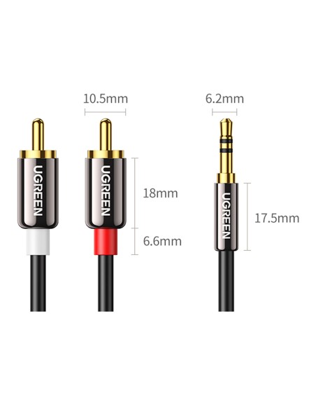 Kabelio garso kabelis 3,5 mm mini lizdas - 2x RCA 5m juodas
 
Kabelio garso kabelis 3,5 mm mini lizdas - 2x RCA 5m juodas
