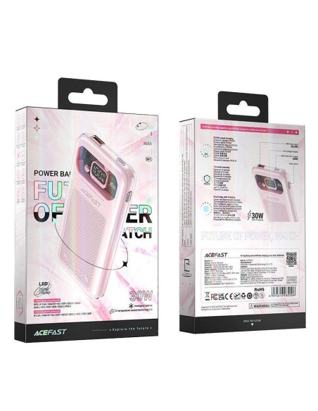 Powerbank 10000mAh Sparkling Series greito įkrovimo 30W rožinė
 
Powerbank 10000mAh Sparkling Series greito įkrovimo 30W rožinė