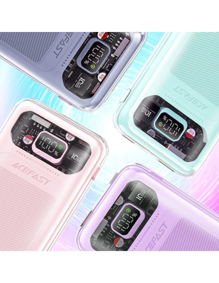 Powerbank 10000mAh Sparkling Series greito įkrovimo 30W rožinė
 
Powerbank 10000mAh Sparkling Series greito įkrovimo 30W rožinė