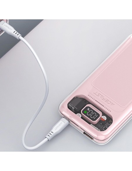 Powerbank 10000mAh Sparkling Series greito įkrovimo 30W rožinė
 
Powerbank 10000mAh Sparkling Series greito įkrovimo 30W rožinė