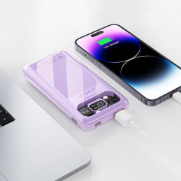 
Powerbank 10000mAh Sparkling Series greito įkrovimo 30W pilka
