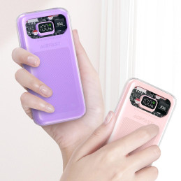 
Powerbank 10000mAh Sparkling Series greito įkrovimo 30W pilka
