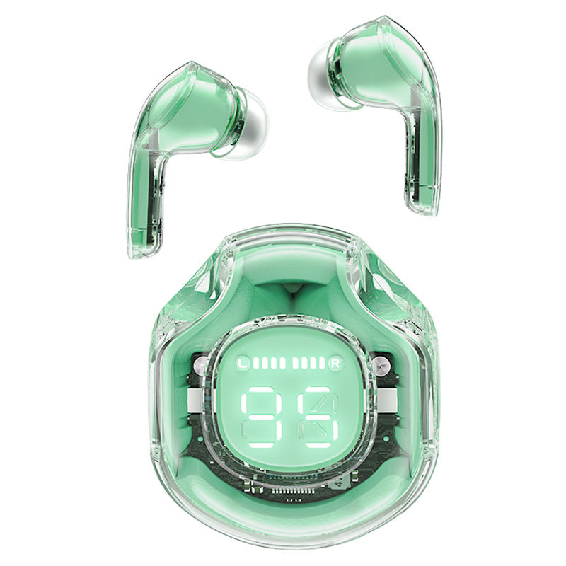 
TWS T8 belaidės Bluetooth ausinės, mėtos
