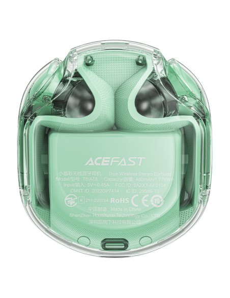 TWS T8 belaidės Bluetooth ausinės, mėtos
 
TWS T8 belaidės Bluetooth ausinės, mėtos