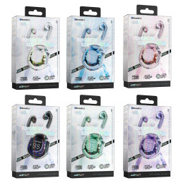 
TWS T8 belaidės Bluetooth ausinės, mėtos
