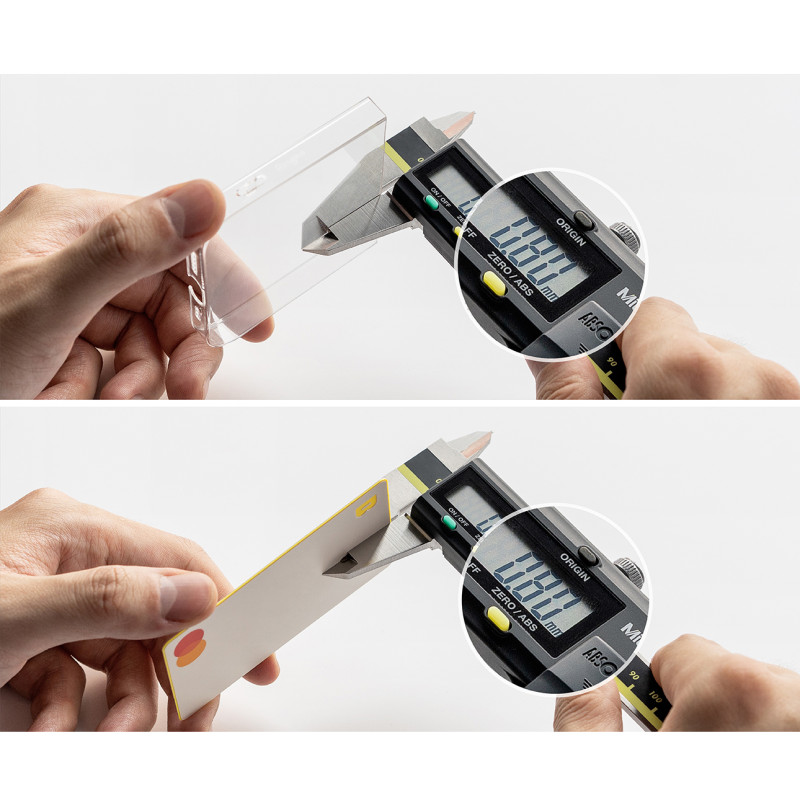 Permatomas itin plonas dėklas, skirtas iPhone 14 Plus Slim